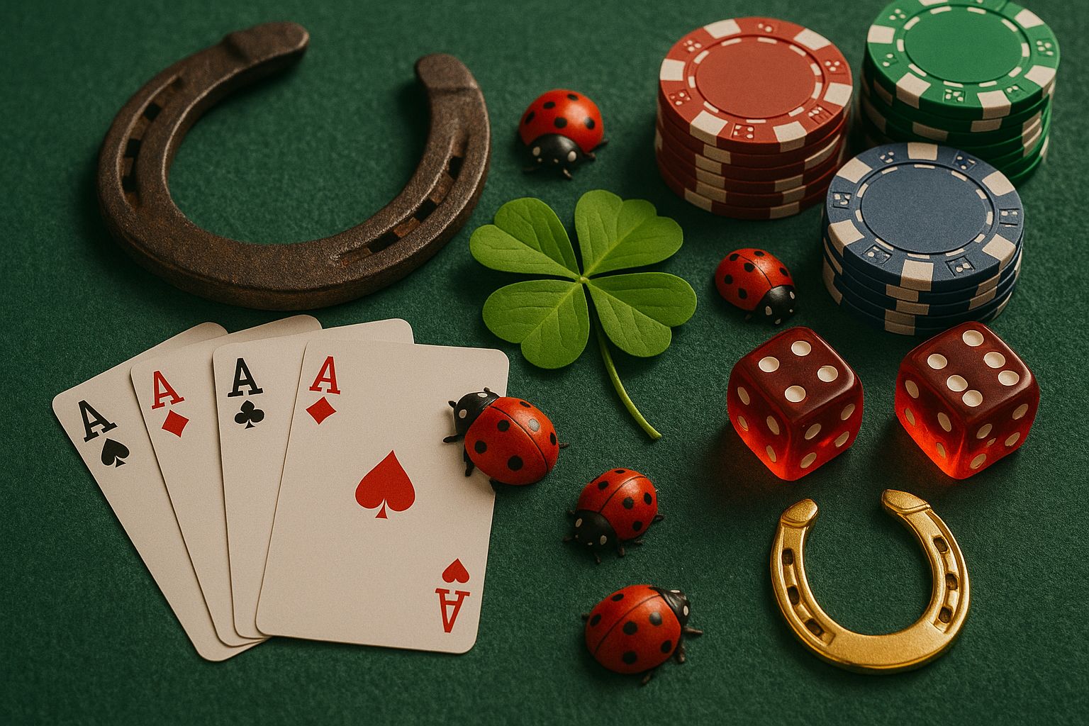 Glücksspiel-Superstitionen aus aller Welt: Warum Spieler auf Glück, Rituale und Symbole schwören
